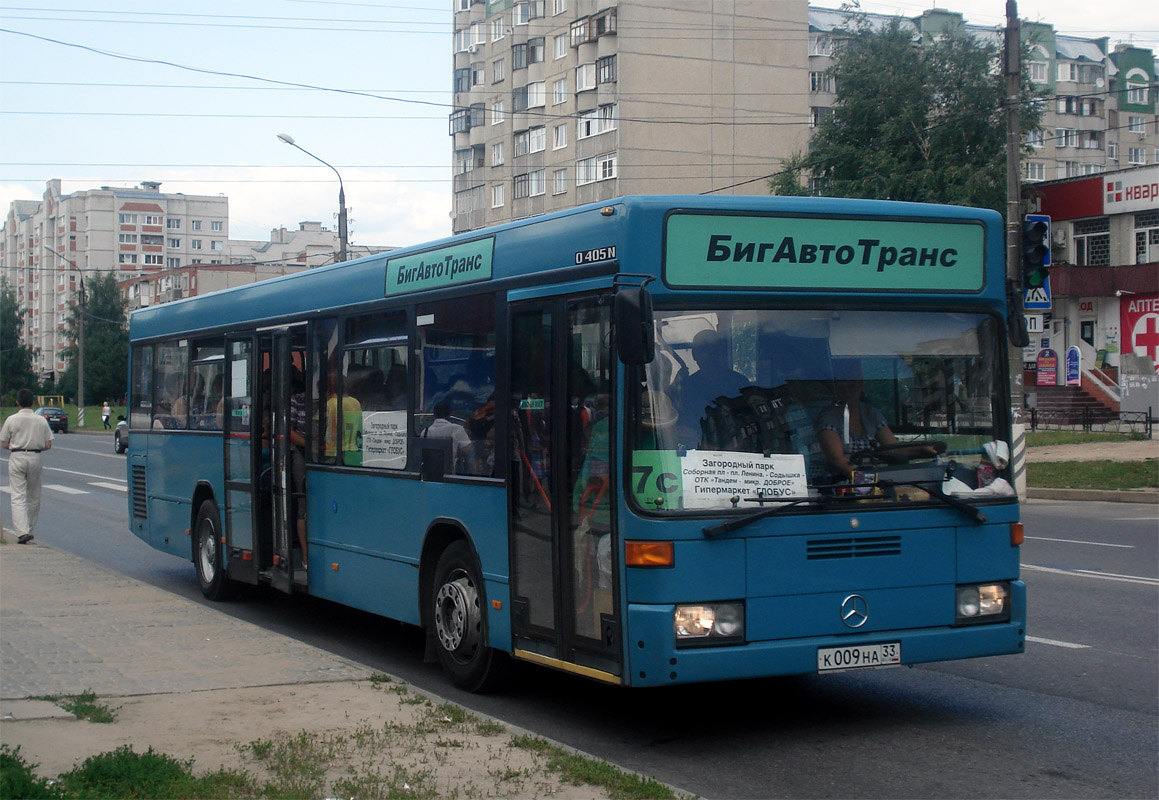 Vladimir region, Mercedes-Benz O405N2 # К 009 НА 33