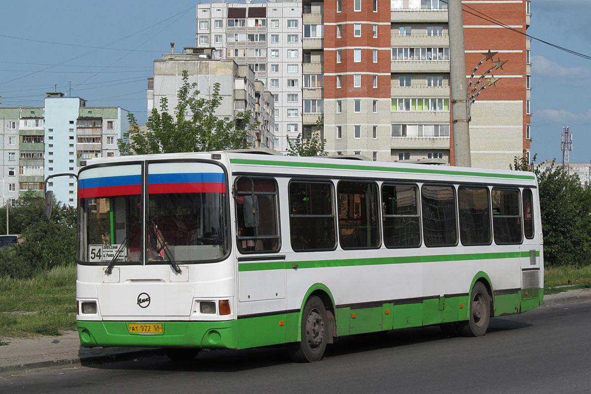 Пензенская область, ЛиАЗ-5256.45 № АТ 972 58