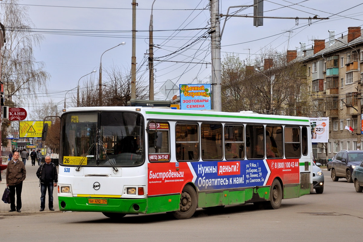 Тульская область, ЛиАЗ-5256.45 № 538