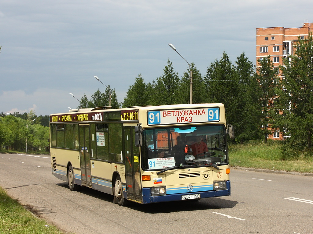 Region Krasnojarsk, Mercedes-Benz O405N2 Nr. О 252 ЕВ 124