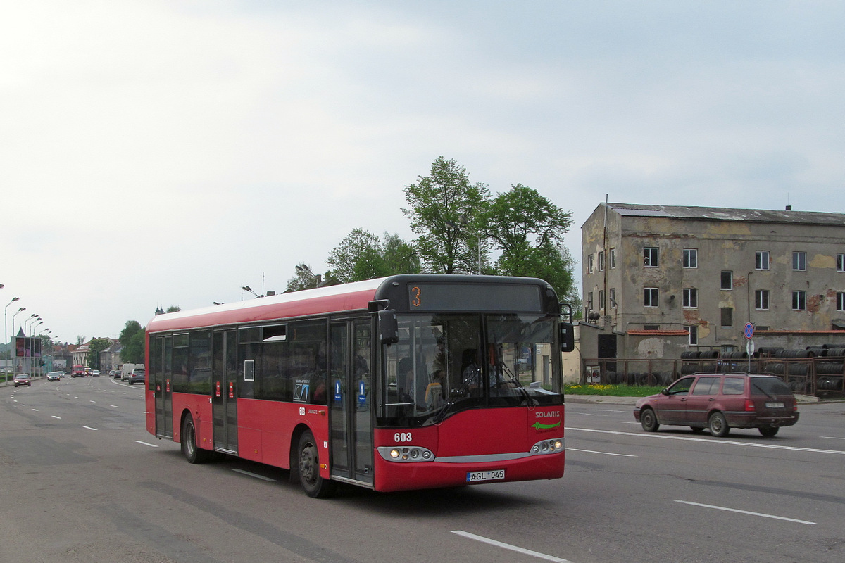 Литва, Solaris Urbino II 12 № 603