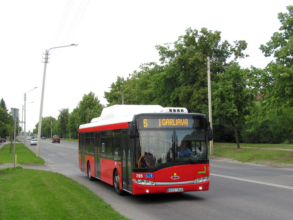 Литва, Solaris Urbino III 12 CNG № 785