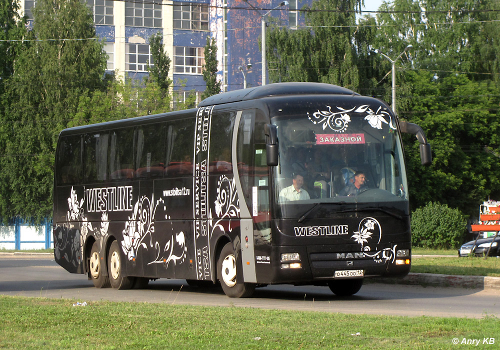 Марий Эл, MAN R08 Lion's Coach L RHC444 L № О 445 ОО 12