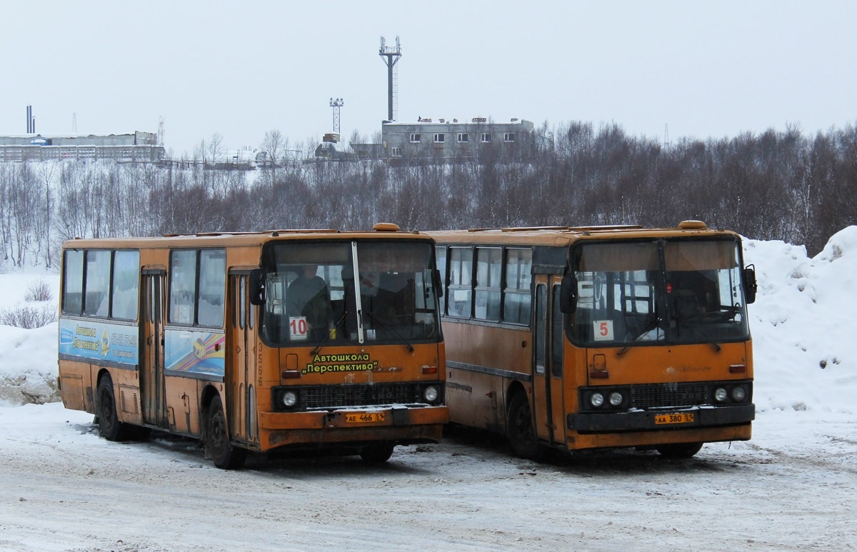 Мурманская область, Ikarus 260.43 № 3566; Мурманская область — Разные фотографии