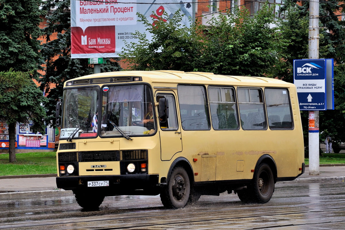 Тульская область, ПАЗ-32053-57 № Р 337 СУ 71