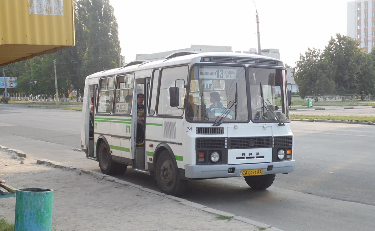 Черкасская область, ПАЗ-32054-07 № 24