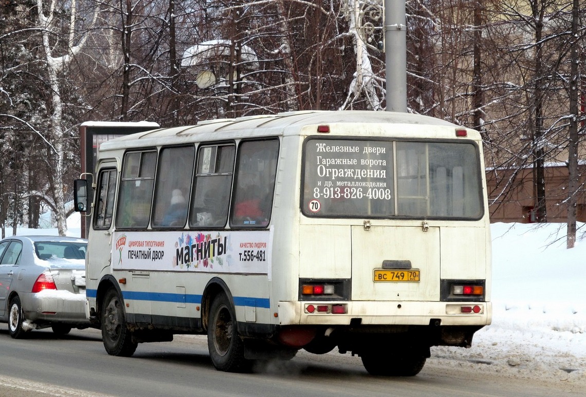 Томская область, ПАЗ-32054 № ВС 749 70