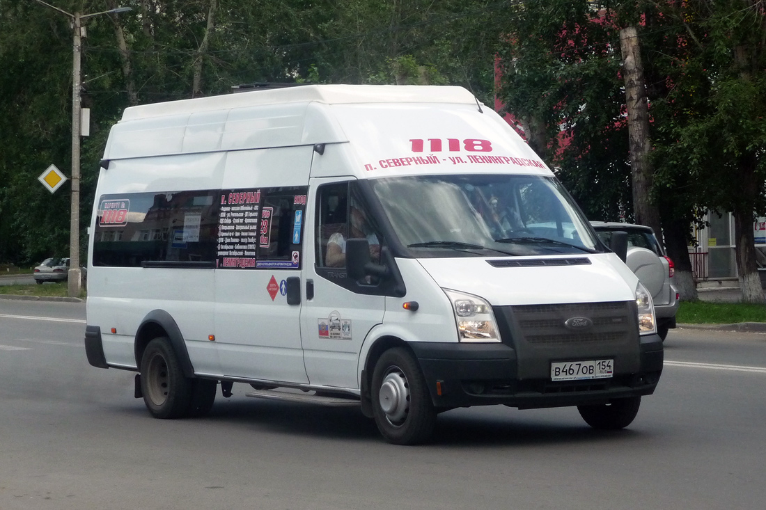 Новосибирская область, Нижегородец-222709  (Ford Transit) № В 467 ОВ 154