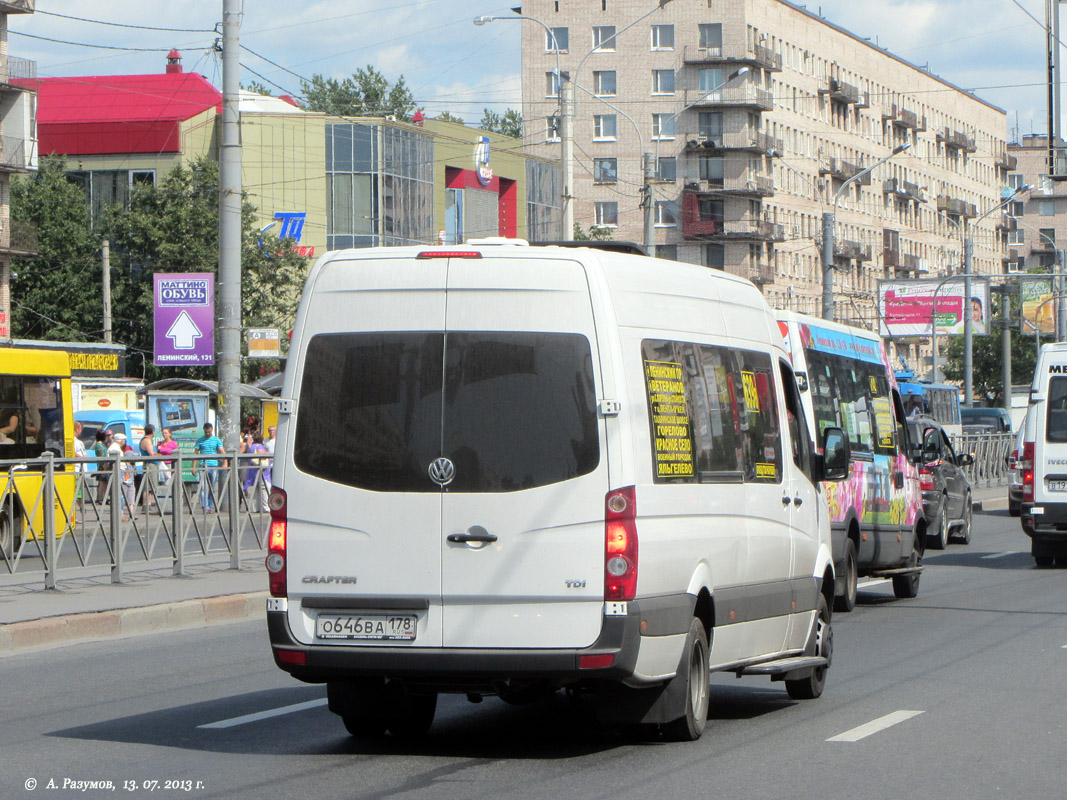 Sankt Peterburgas, Brabill-2255 (Volkswagen Crafter) Nr. О 646 ВА 178