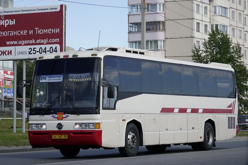 Ханты-Мансийский АО, SsangYong TransStar № АЕ 167 86