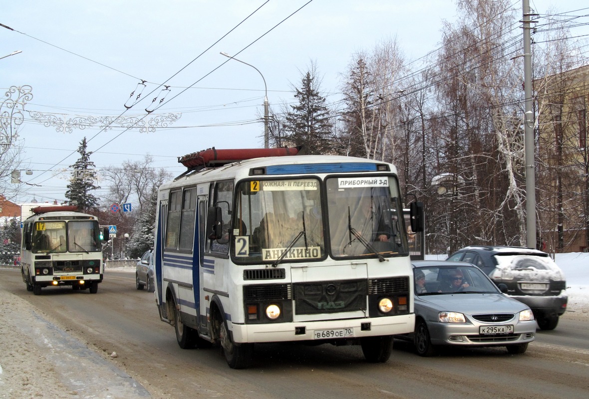 Томская область, ПАЗ-32051-110 № В 689 ОЕ 70