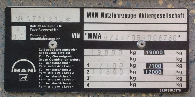 Люксембург, MAN A72 Lion's Classic SÜ313 № 46