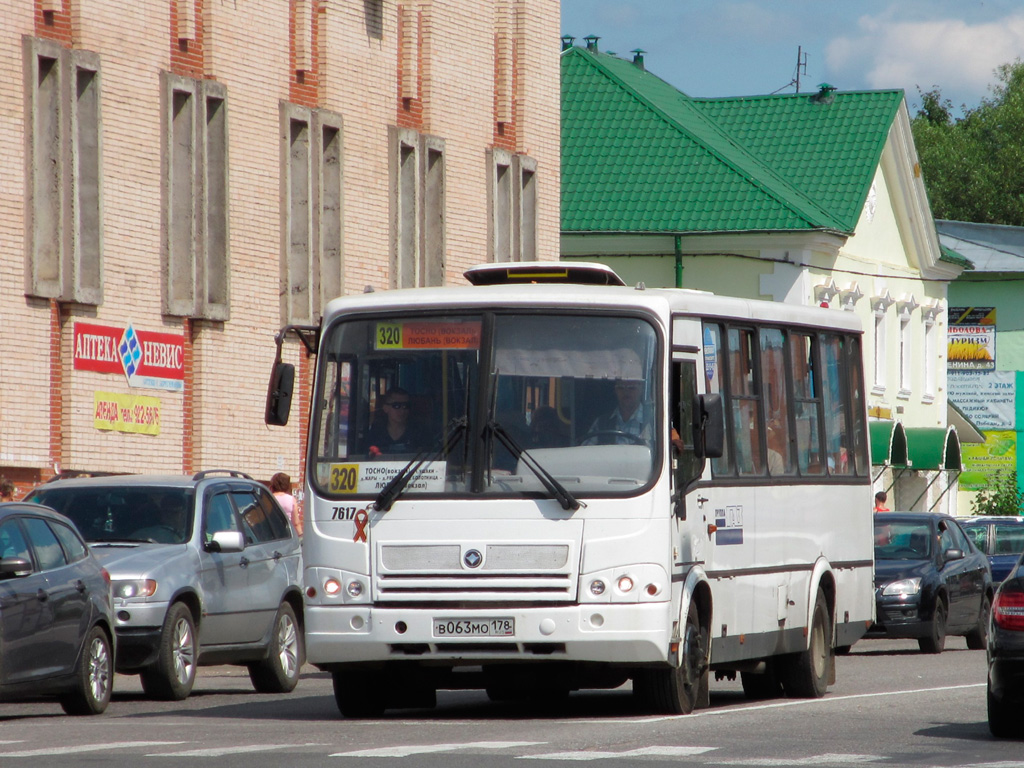 Ленинградская область, ПАЗ-320412-05 № 7617