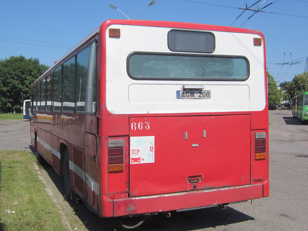 Литва, Scania CN113CLB № 663