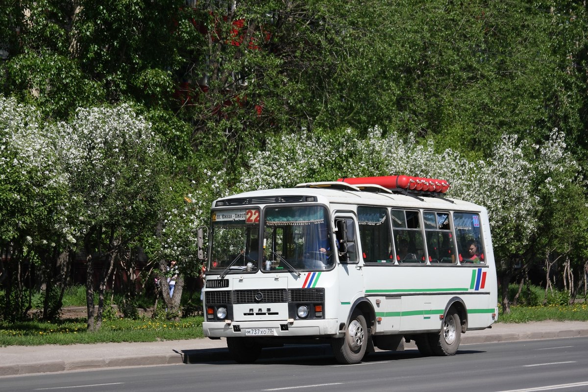 Томская область, ПАЗ-32054 № М 737 ХО 70