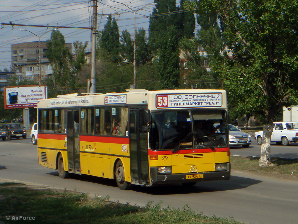 Саратовская область, Mercedes-Benz O405 № АХ 934 64