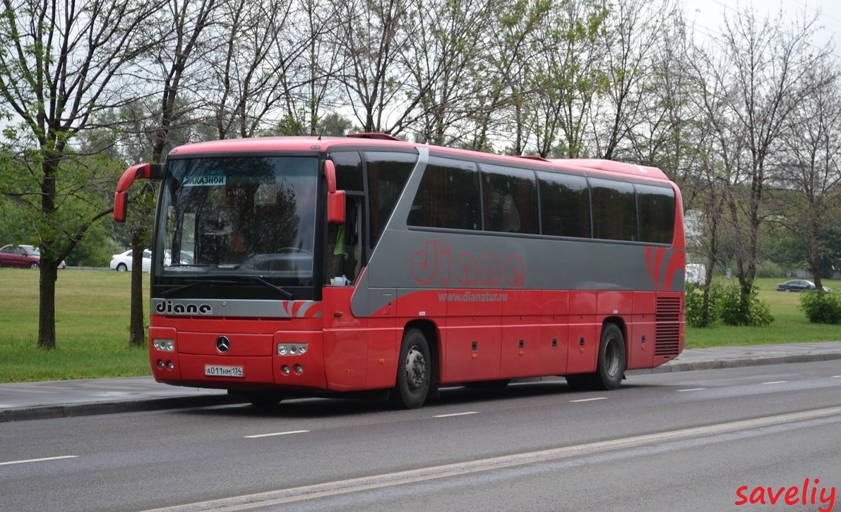 Волгоградская область, Mercedes-Benz O350-15RHD Tourismo № А 011 НМ 134