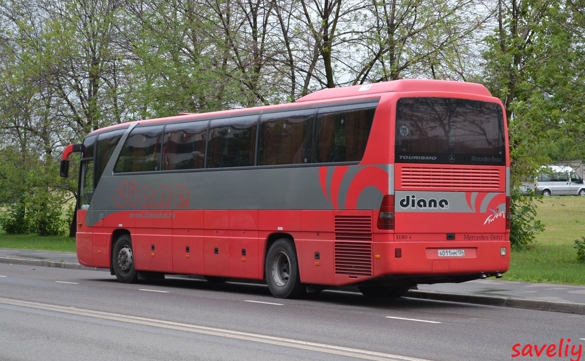 Волгоградская область, Mercedes-Benz O350-15RHD Tourismo № А 011 НМ 134