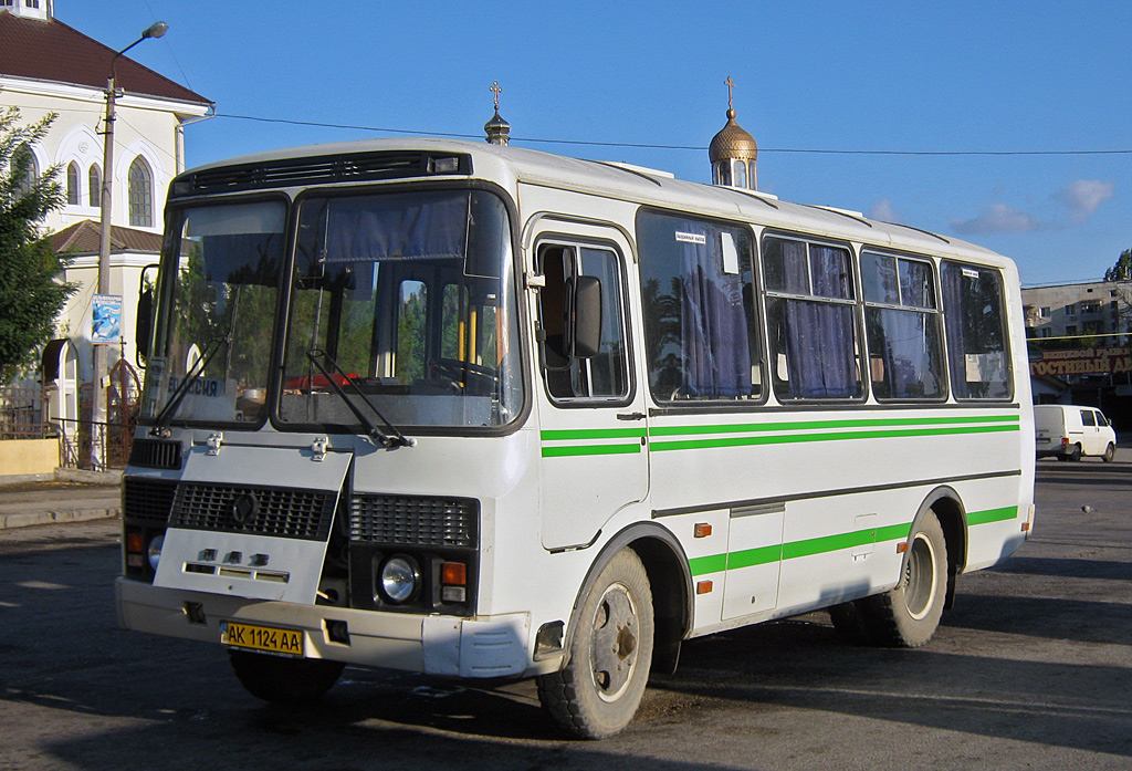 Республика Крым, ПАЗ-32051-110 № AK 1124 AA
