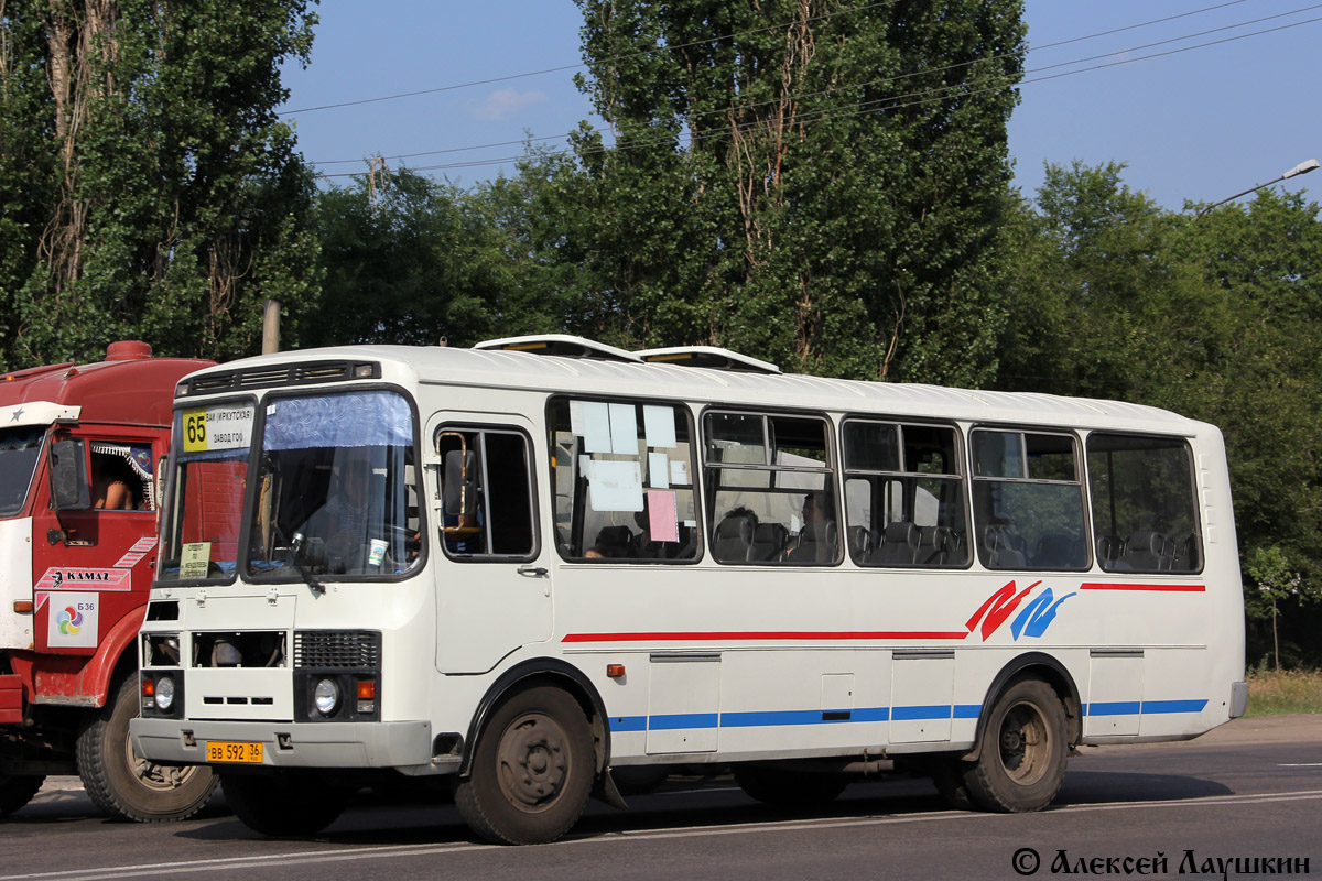 Воронежская область, ПАЗ-4234 № ВВ 592 36