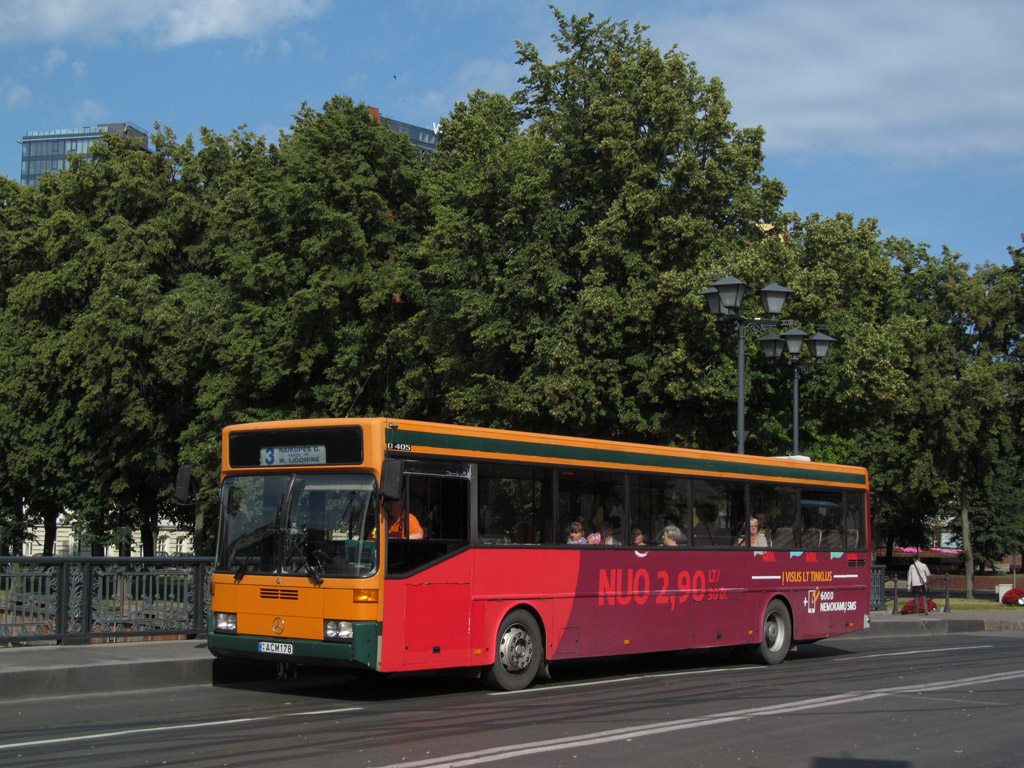 Литва, Mercedes-Benz O405 № ACM 178