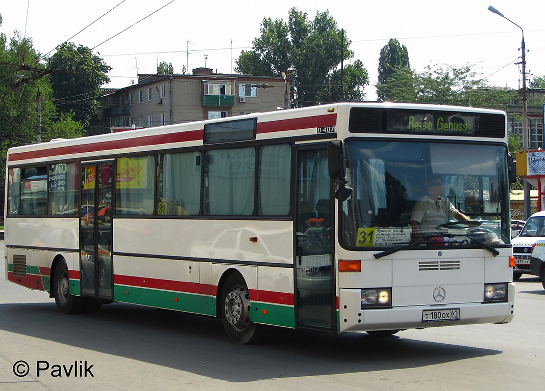 Ростовская область, Mercedes-Benz O407 № Т 180 ОХ 61