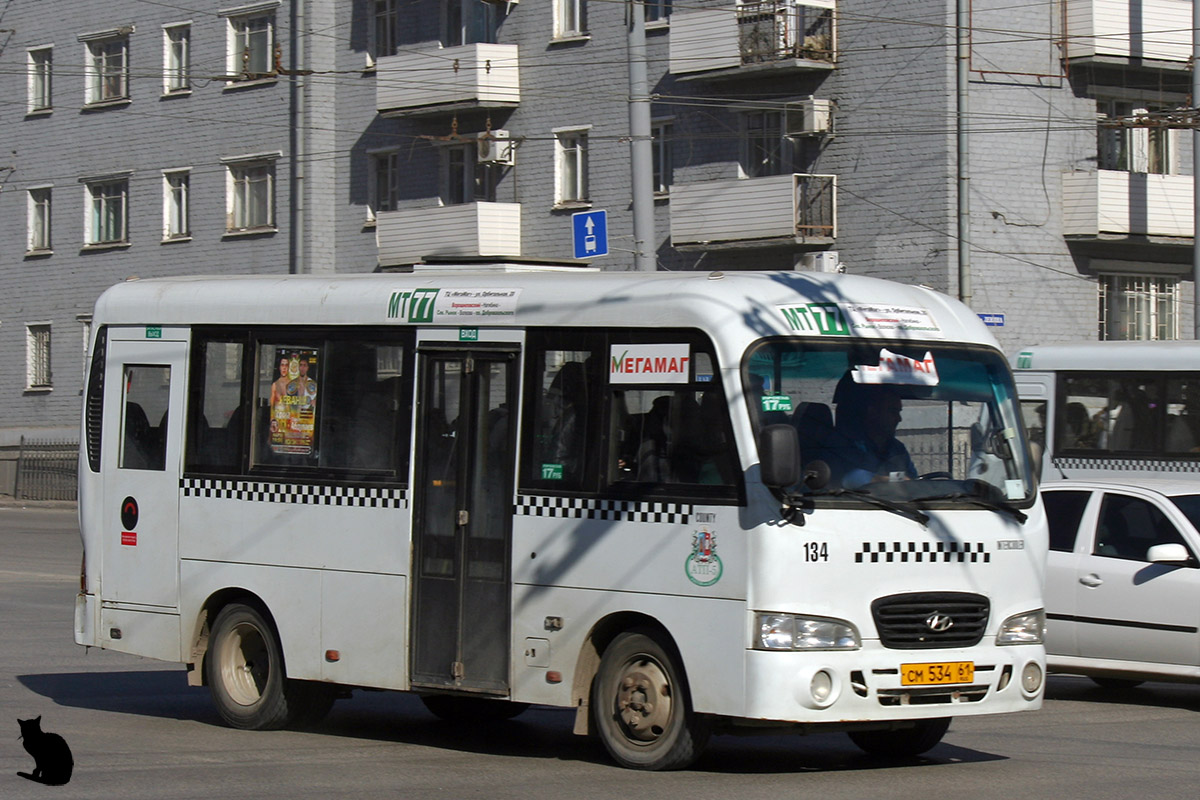 Ростовская область, Hyundai County SWB C08 (ТагАЗ) № 134