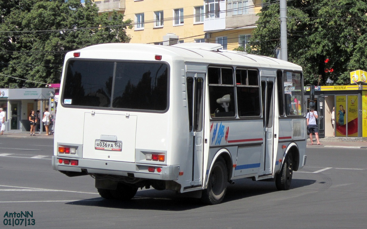 Нижегородская область, ПАЗ-32054-07 № А 036 УА 152