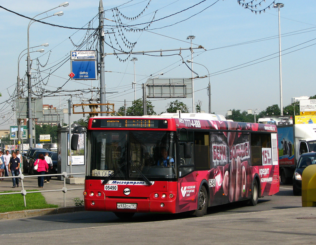 Москва, ЛиАЗ-5292.21 № 05490