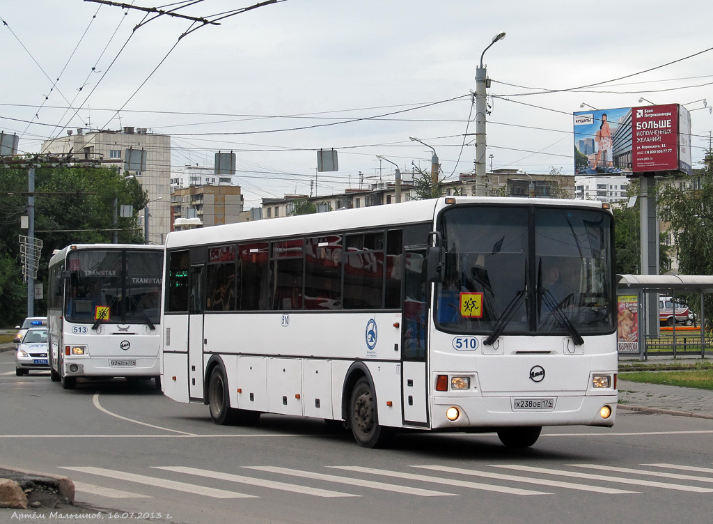 Челябинская область, ЛиАЗ-5256.58 № 510