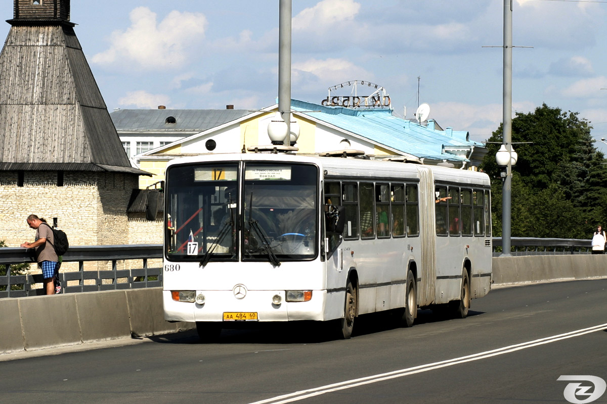 Псковская область, Mercedes-Benz O345G № 680