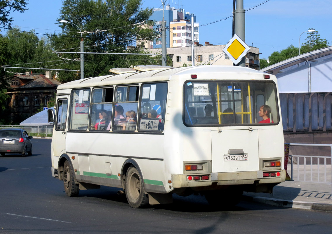 Нижегородская область, ПАЗ-32054 № В 753 ВТ 152