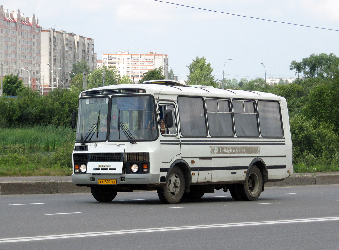 Ярославская область, ПАЗ-32053-80 № АК 819 76