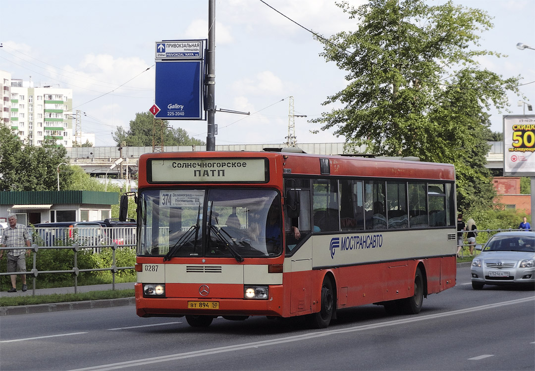 Московская область, Mercedes-Benz O405 № 0287