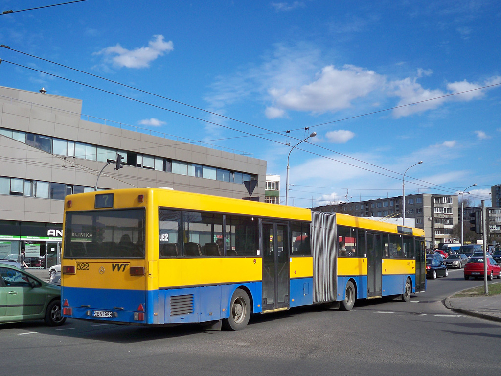 Литва, Mercedes-Benz O405G № 522