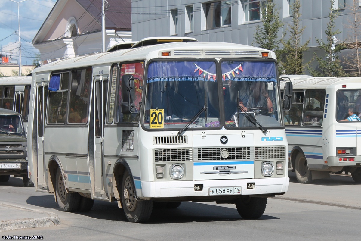 Саха (Якутия), ПАЗ-32054 № К 858 ЕУ 14