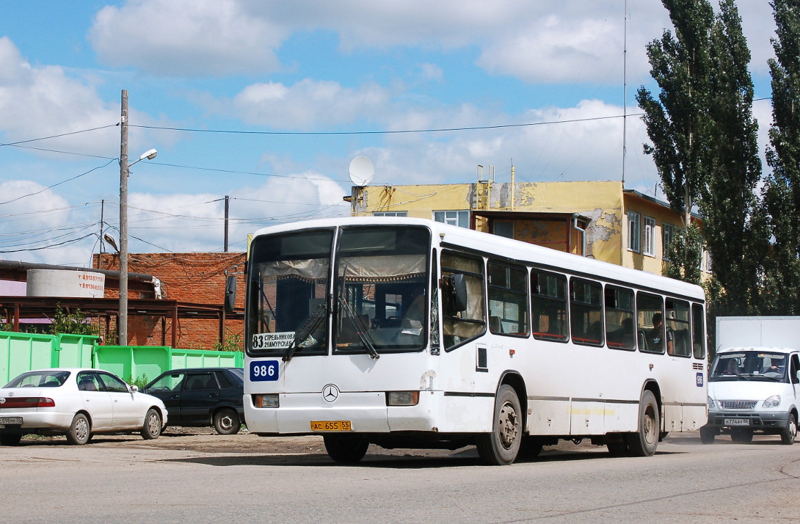 Омская область, Mercedes-Benz O345 № 986