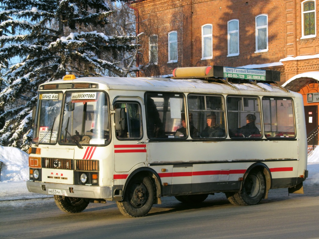 Томская область, ПАЗ-32051-110 № М 653 РН 70