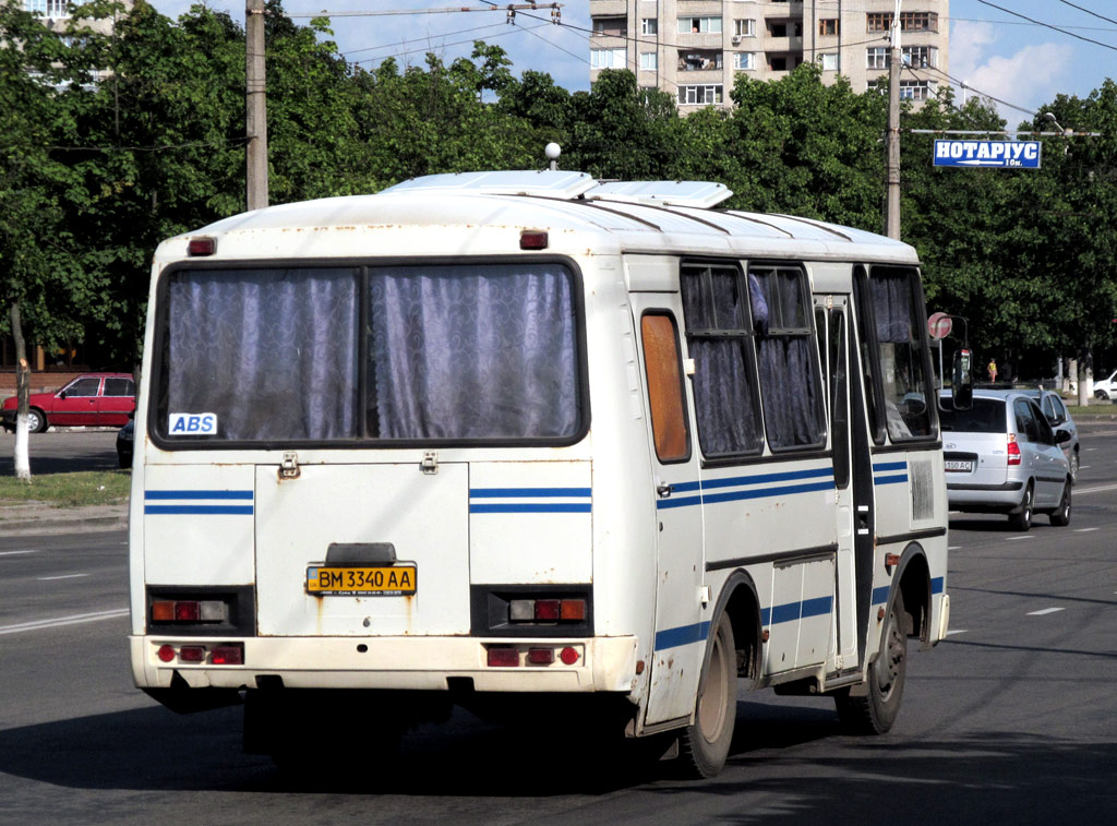 Сумская область, ПАЗ-32053-07 № BM 3340 AA