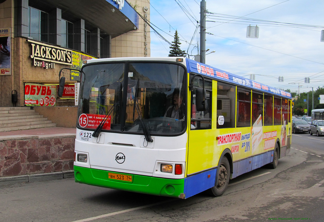 Челябинская область, ЛиАЗ-5256.53 № 122