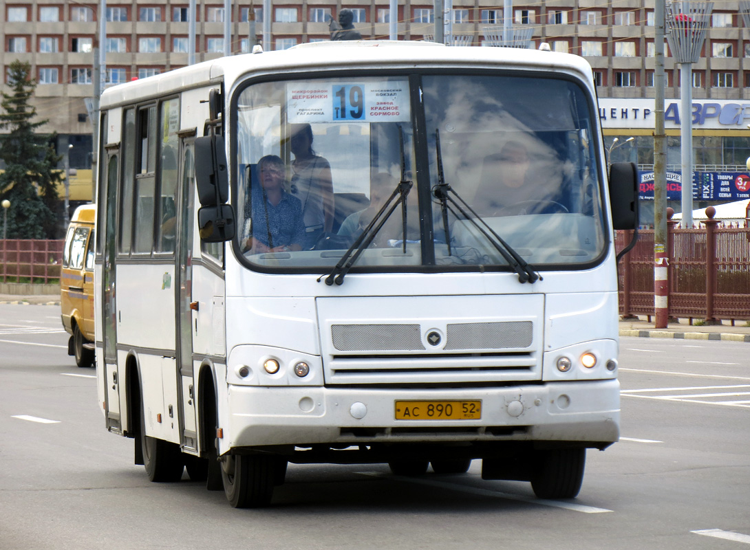 Нижегородская область, ПАЗ-320402-03 № АС 890 52