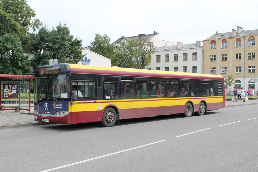 Латвия, Solaris Urbino I 15 № 309