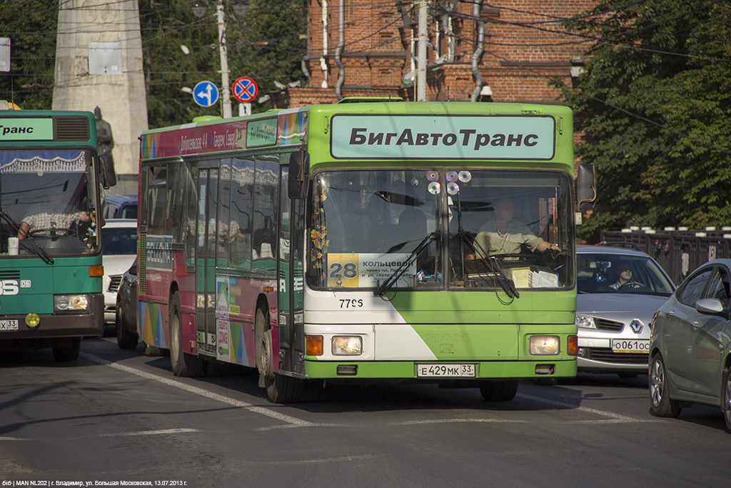 Владимирская область, MAN A10 NL202 № Е 429 МК 33