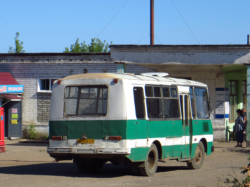 Кировская область, ПАЗ-3205 (00) № АК 708 43