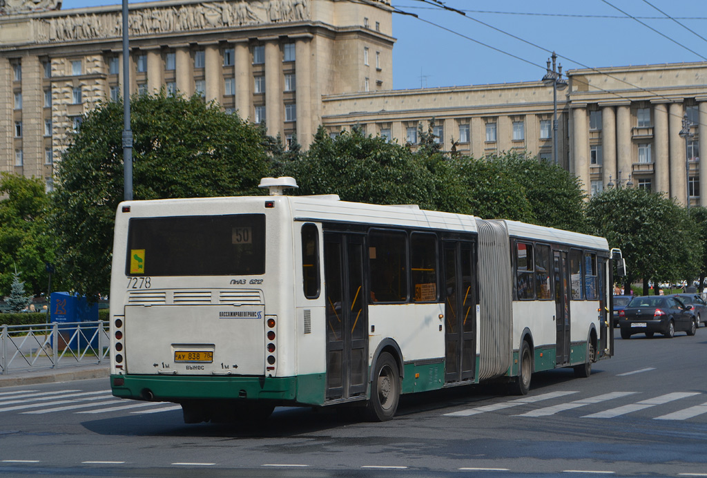 Санкт-Петербург, ЛиАЗ-6212.00 № 7278