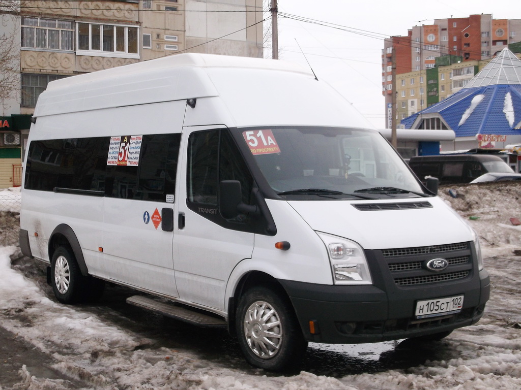 Башкортостан, Нижегородец-222708  (Ford Transit) № Н 105 СТ 102