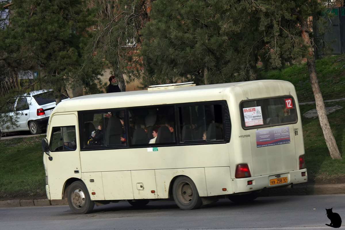 Ростовская область, Hyundai County SWB C08 (РЗГА) № КВ 258 61