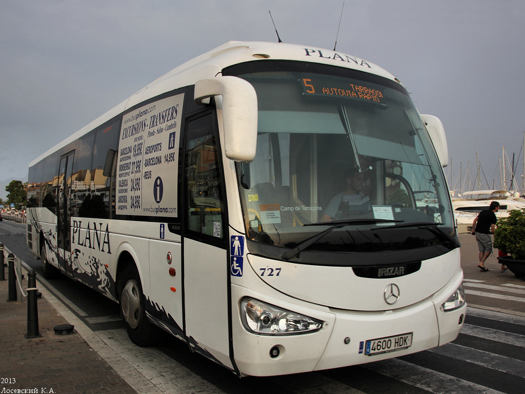 Испания, Irizar i4le № 727