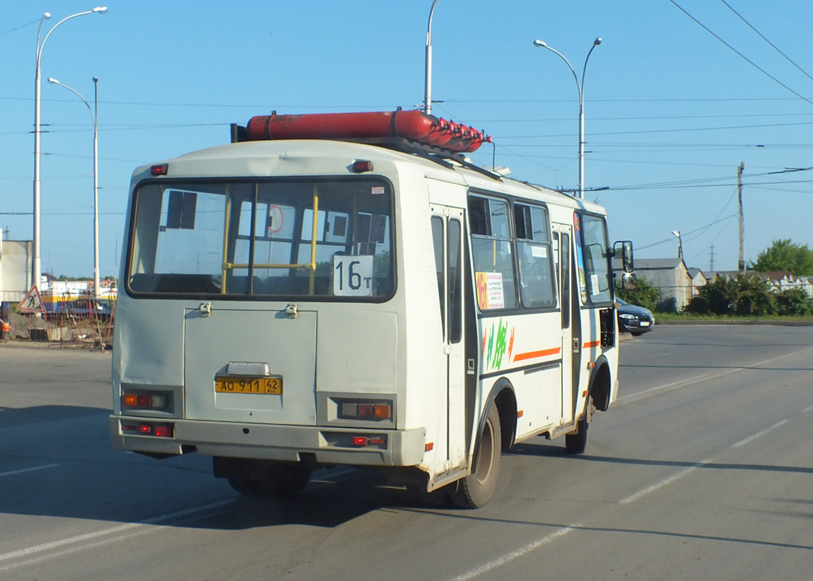 Кемеровская область - Кузбасс, ПАЗ-32054 № 824