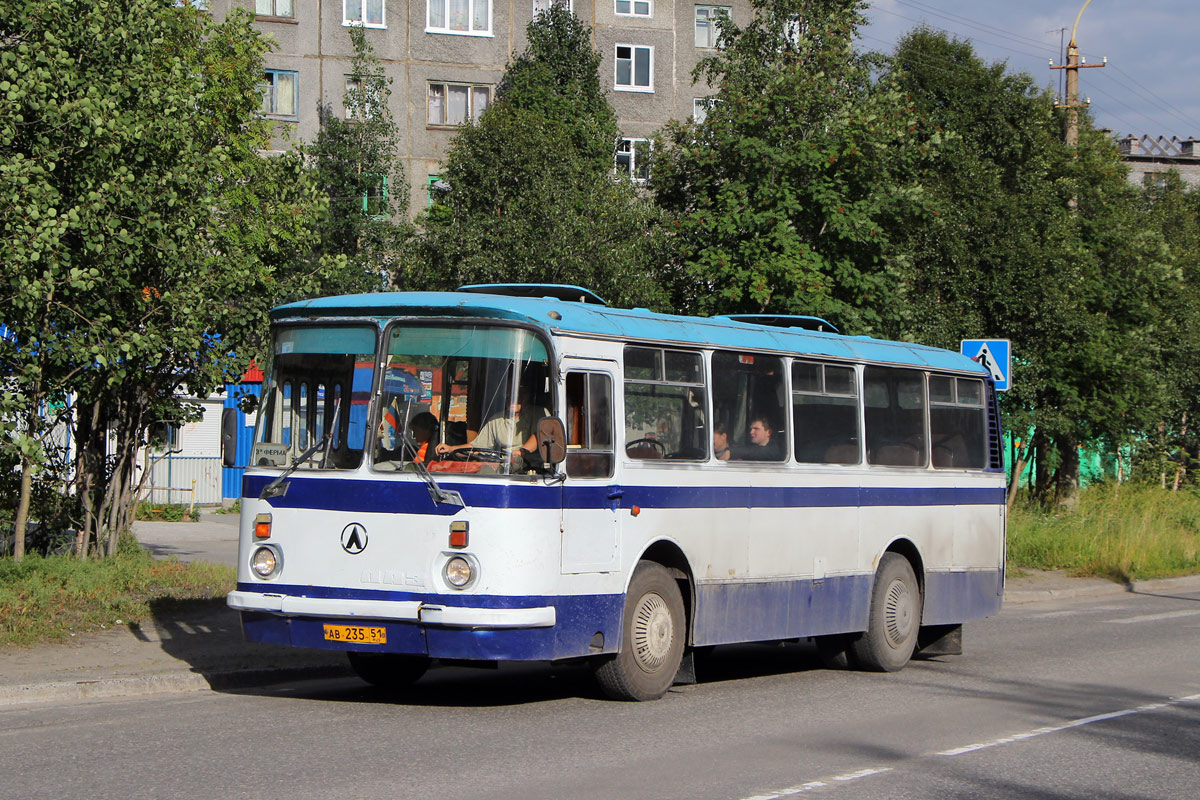 Мурманская область, ЛАЗ-695Н № АВ 235 51